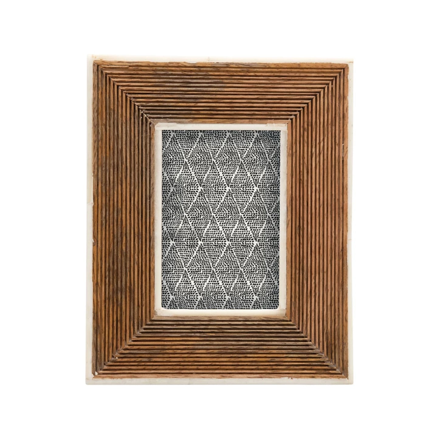 Mango Wood & Bone Frame