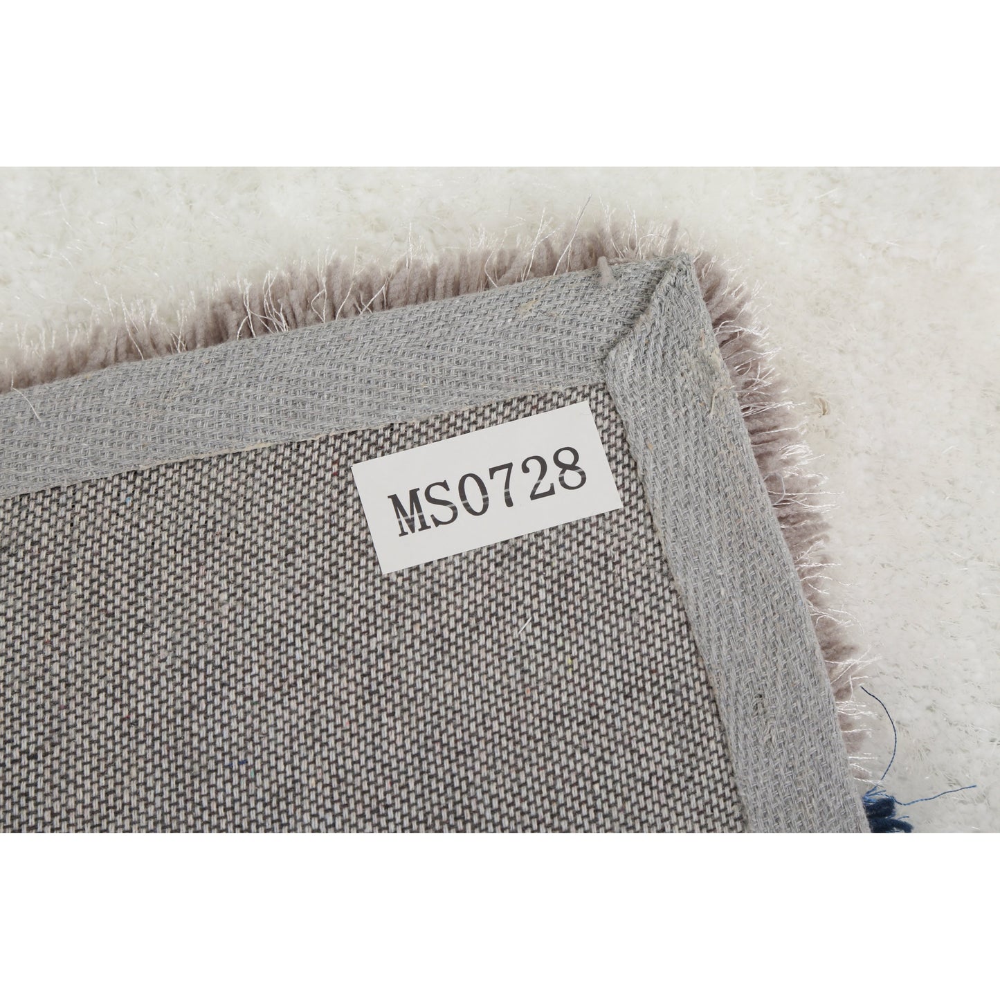 Tapis de sol abstrait à poils longs Mateos