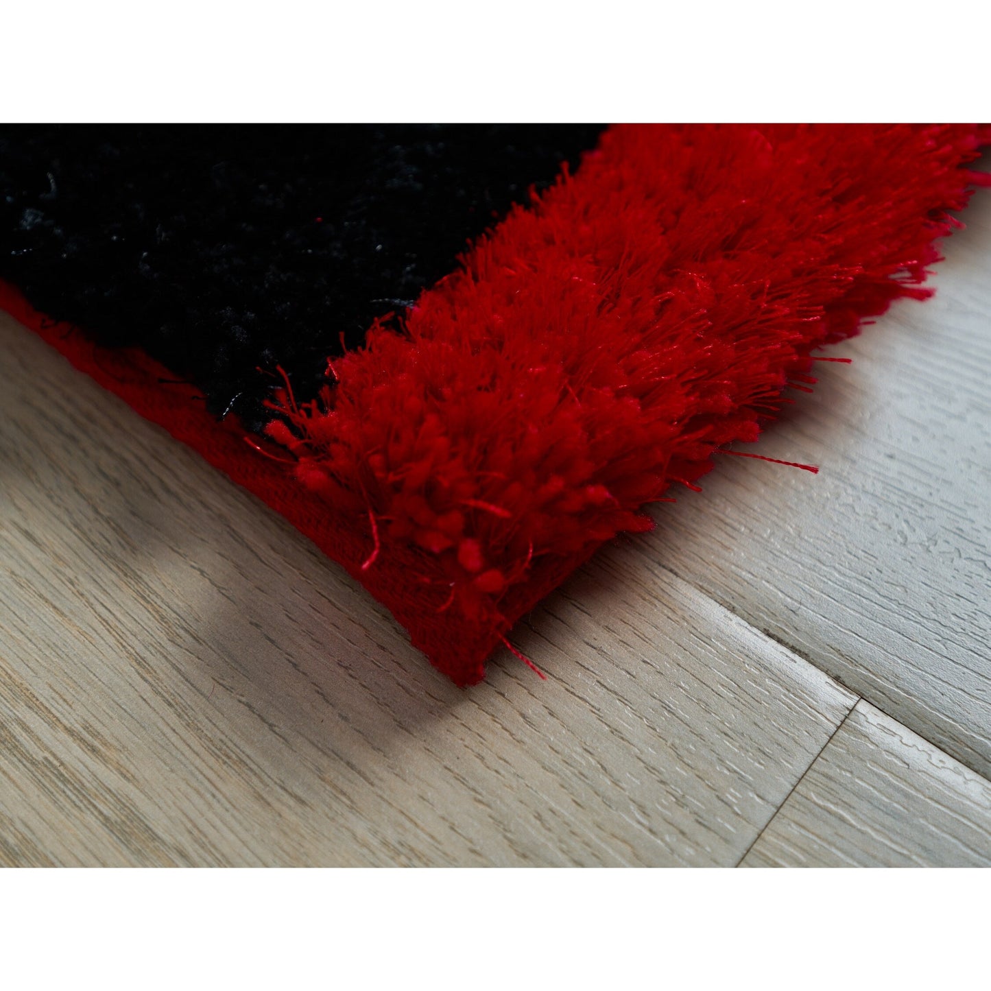 Tapis de sol abstrait à poils longs Mateos