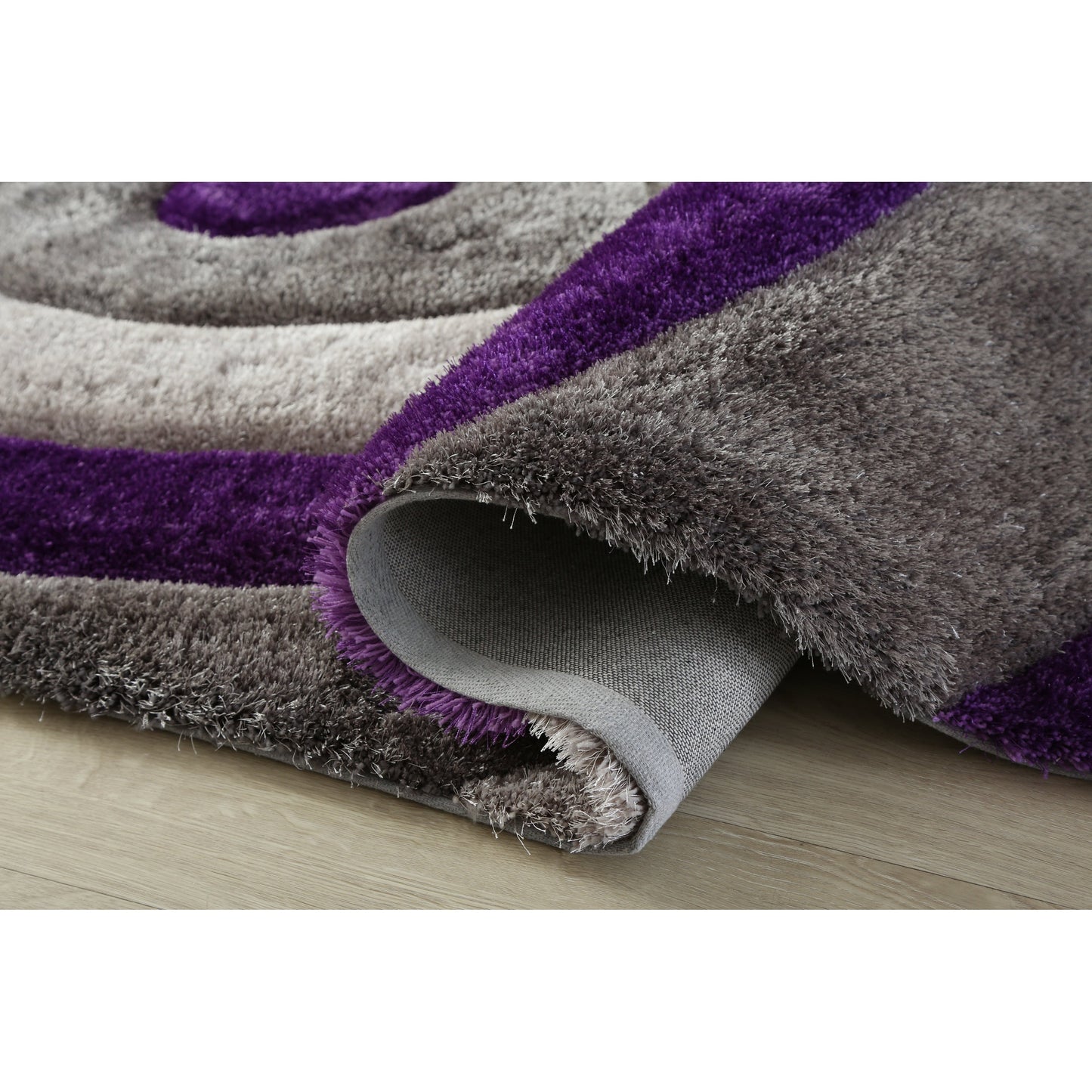 Tapis de sol abstrait à poils longs Mateos