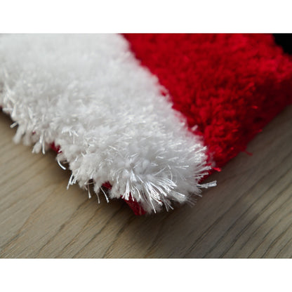 Tapis de sol abstrait à poils longs Mateos