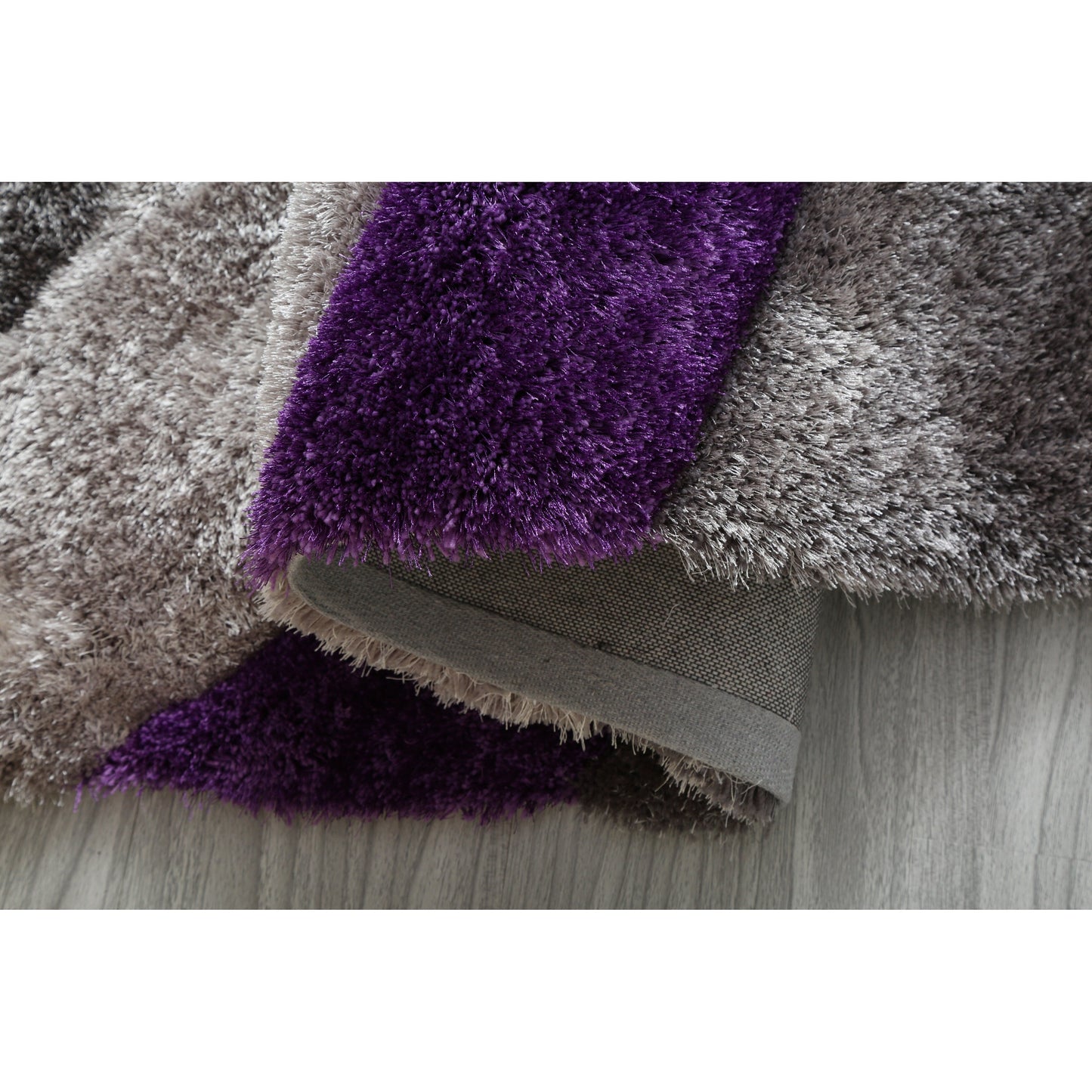 Tapis de sol abstrait à poils longs Mateos