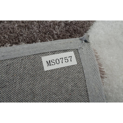 Tapis de sol abstrait à poils longs Mateos