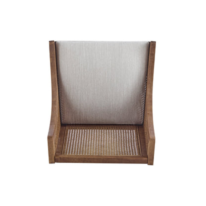 Chaises de salle à manger rembourrées en osier et bois Maurers (lot de 2) par Christopher Knight Home