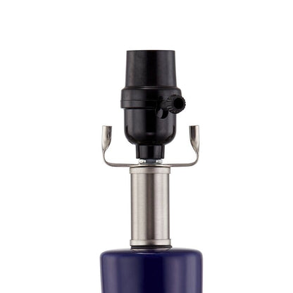 Ensemble de 2 lampes de table en céramique de 28,5 cm avec USB