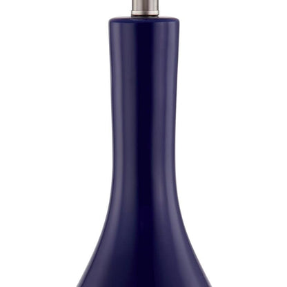 Ensemble de 2 lampes de table en céramique de 28,5 cm avec USB