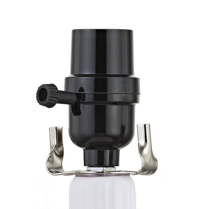 Ensemble de 2 lampes de table en porcelaine blanche standard (lot de 2)