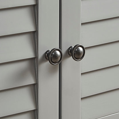 Banc de rangement à porte à volet avec coussin en velours Maybelle par iNSPIRE Q Classic