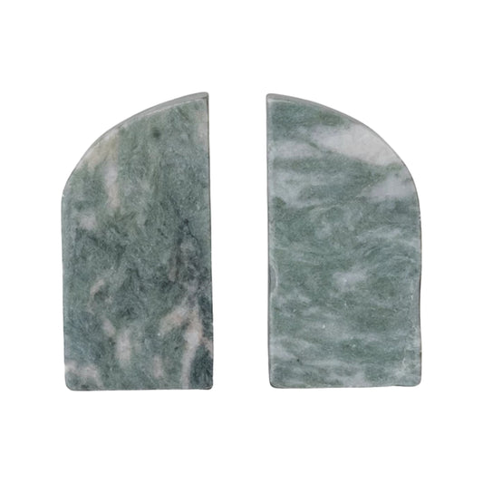 Melange Marble Bookends