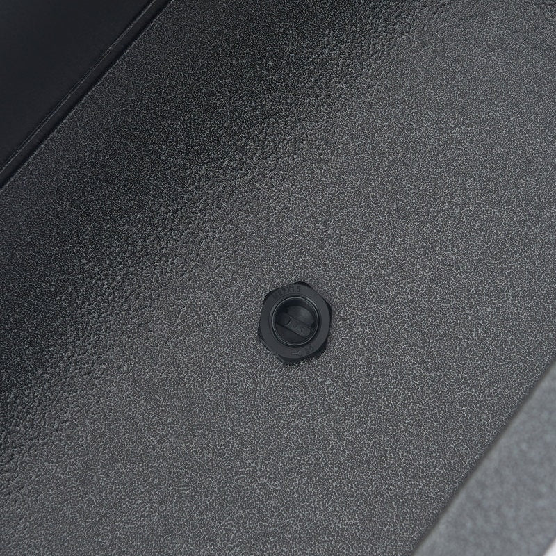 Grand bac à plantes métallique pour plantes d'extérieur, 96,5 cm de long x 25,4 cm de large x 76,2 cm de haut - Bac à plantes séparateur en métal - 96,5x76,2x25,4 cm