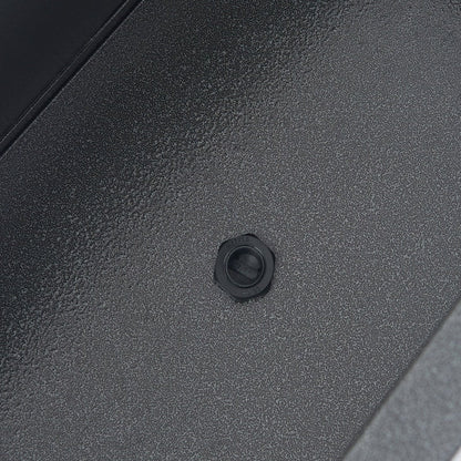 Grand bac à plantes métallique pour plantes d'extérieur, 96,5 cm de long x 25,4 cm de large x 76,2 cm de haut - Bac à plantes séparateur en métal - 96,5x76,2x25,4 cm