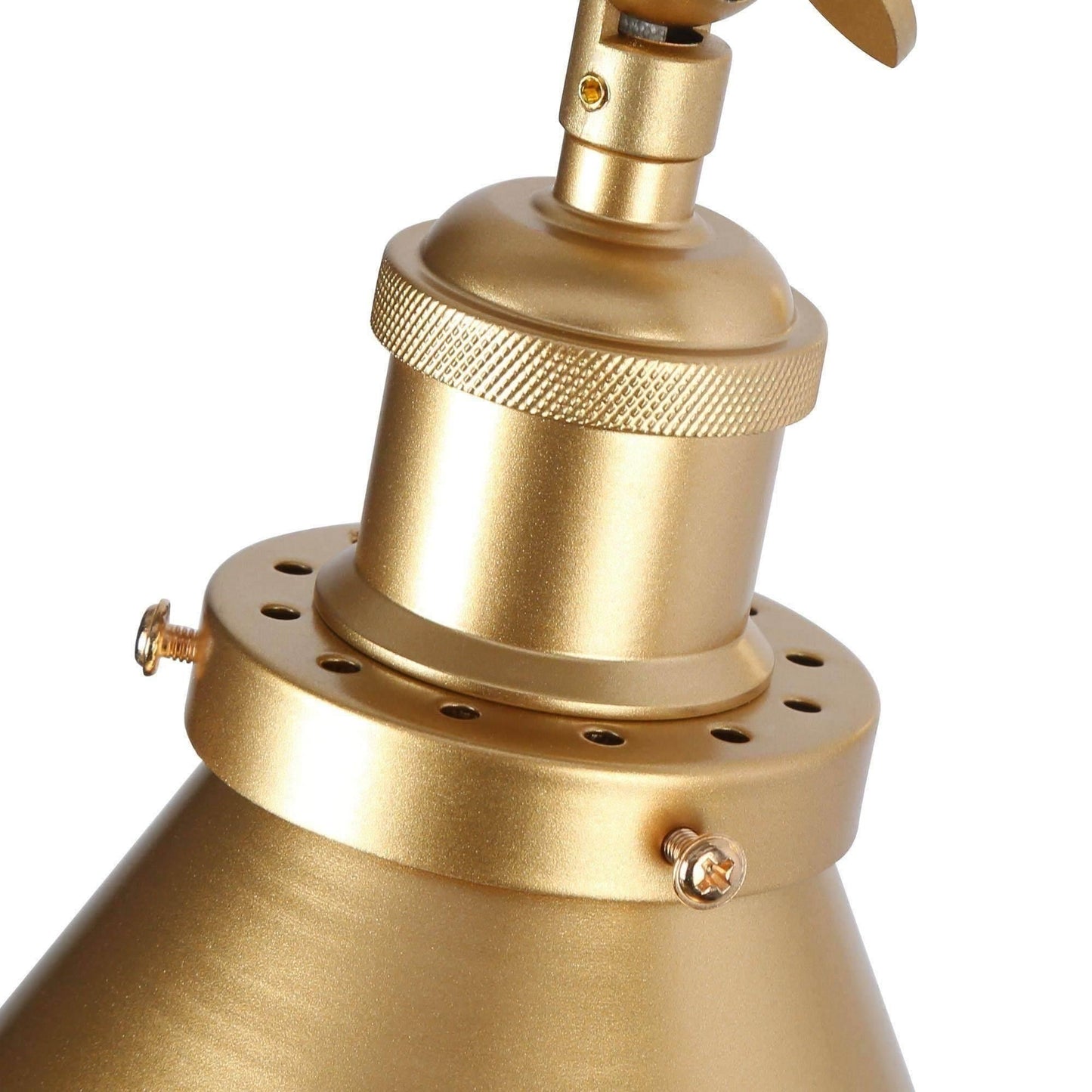 Lot de 2 appliques murales modernes à bras oscillant, réglables, à brancher ou à câbler.