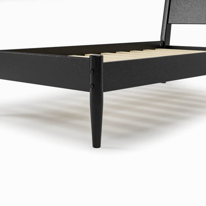 Lit à panneaux de style milieu de siècle