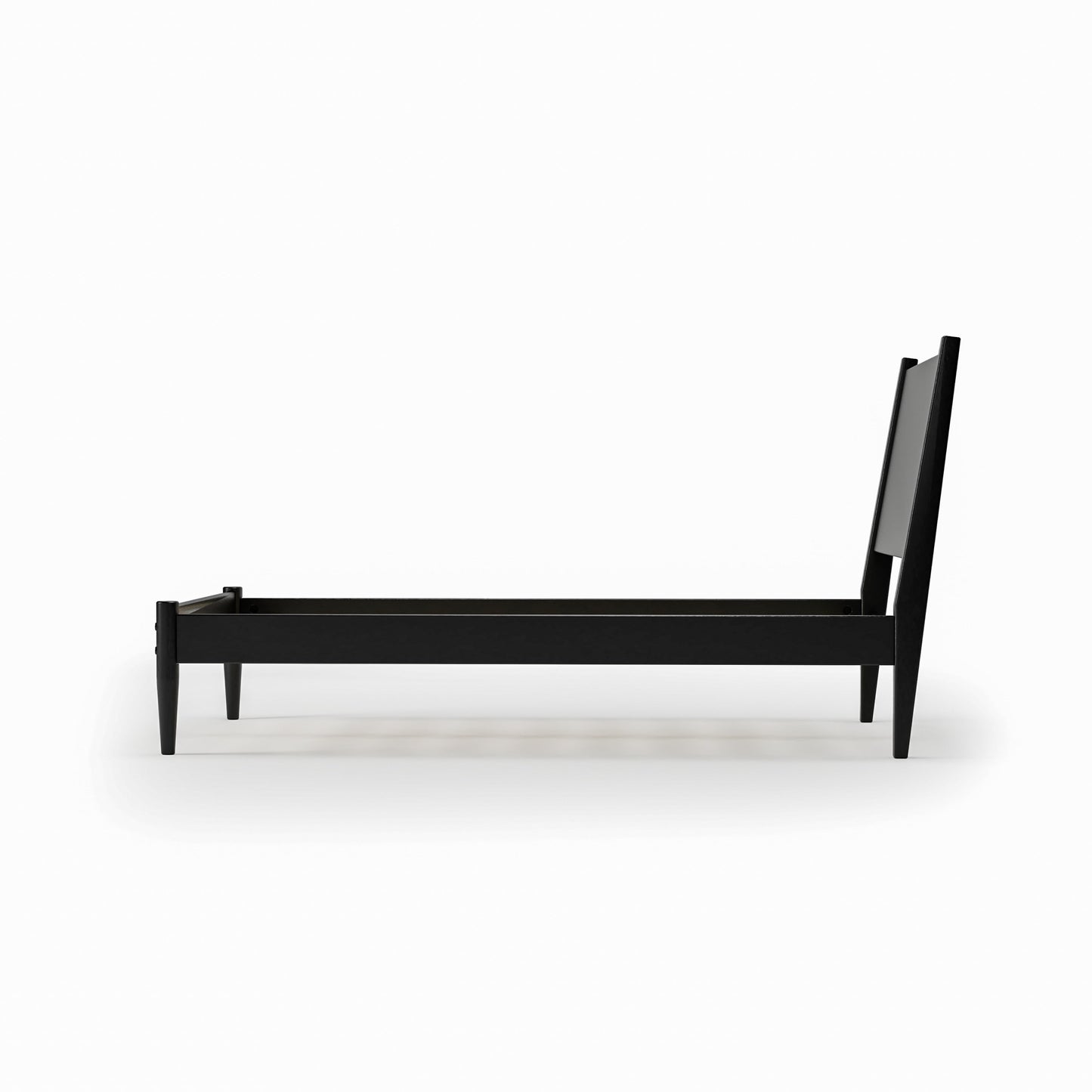 Lit à panneaux de style milieu de siècle