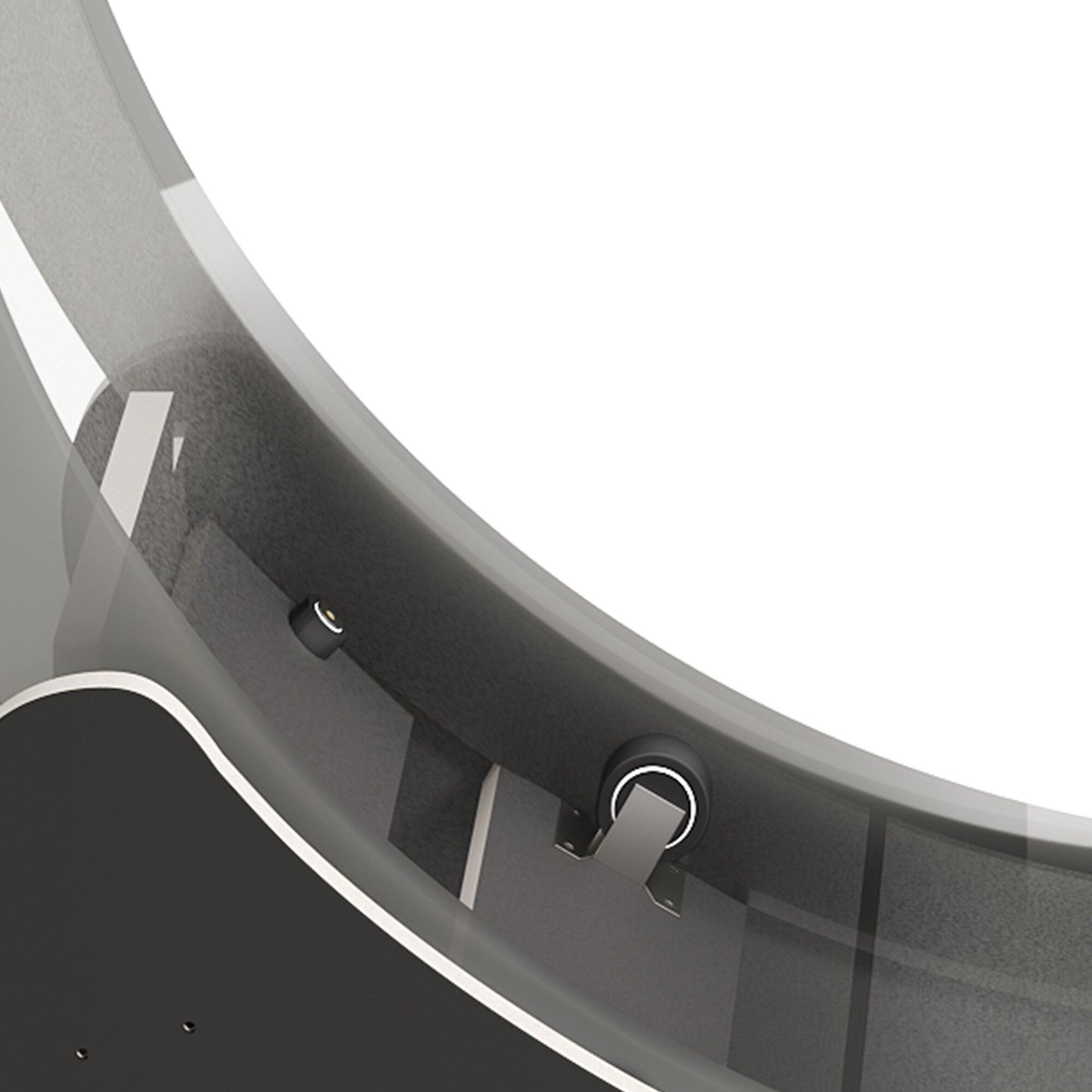 Moasis 43.3 pouces, grand tapis roulant en bois pour chat, avec piste de course recouverte de tapis.