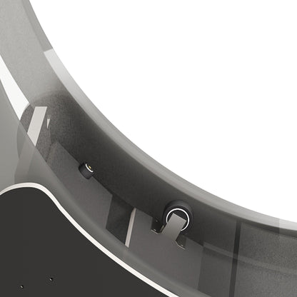 Moasis 43.3 pouces, grand tapis roulant en bois pour chat, avec piste de course recouverte de tapis.