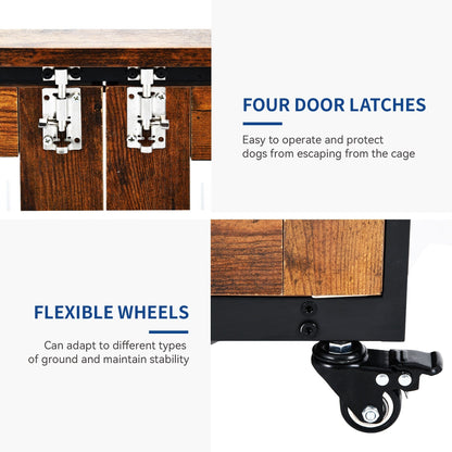 Table d'appoint pour panier à chien, style meuble, de Moasis