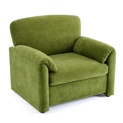 Fauteuil moderne à oreilles d'éléphant, accent décoratif, canapé confortable pour le salon et la chambre à coucher.