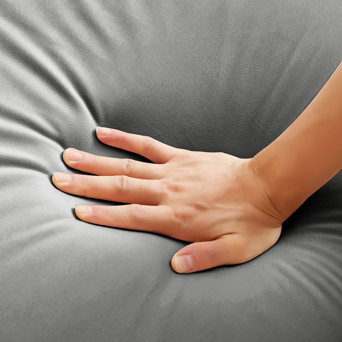 Canapé-lit futon moderne, canapé convertible avec pieds en bois coniques, 78,35 po de largeur, petit canapé à dossier divisé pour salon.