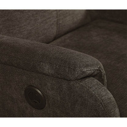 Fauteuil inclinable électrique moderne avec USB, soutien complet de la tête et du bas du dos.