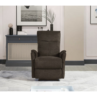 Fauteuil inclinable électrique moderne avec USB, soutien complet de la tête et du bas du dos.