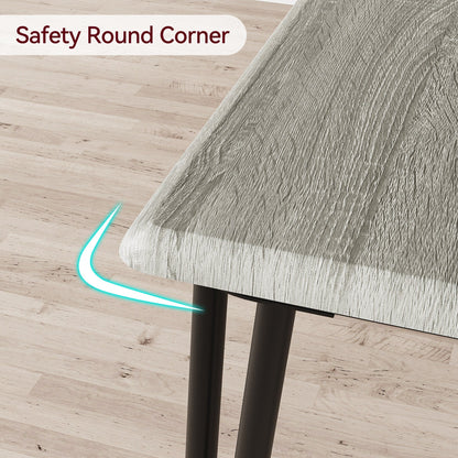 Ensemble de table de salle à manger moderne pour cuisine - 3 pièces