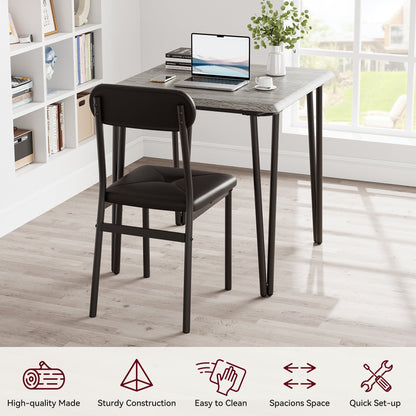 Ensemble de table de salle à manger moderne pour cuisine - 3 pièces