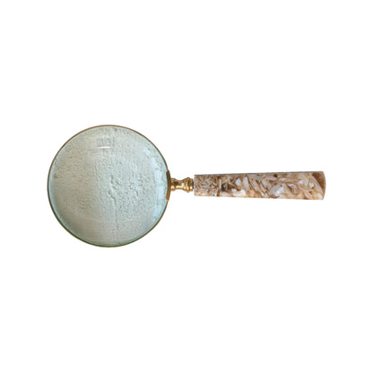 Mother of Pearl & Resin Magnifying Glass
