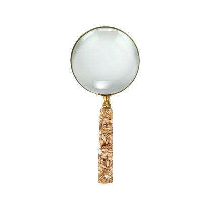 Mother of Pearl & Resin Magnifying Glass