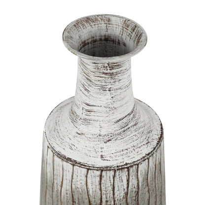 Vases en forme de bouteille en métal multicolores dégradés (lot de 3)