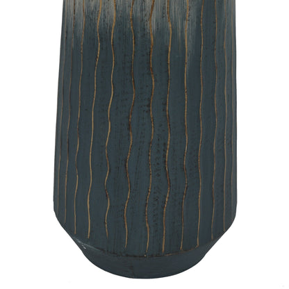 Vases en forme de bouteille en métal multicolores dégradés (lot de 3)