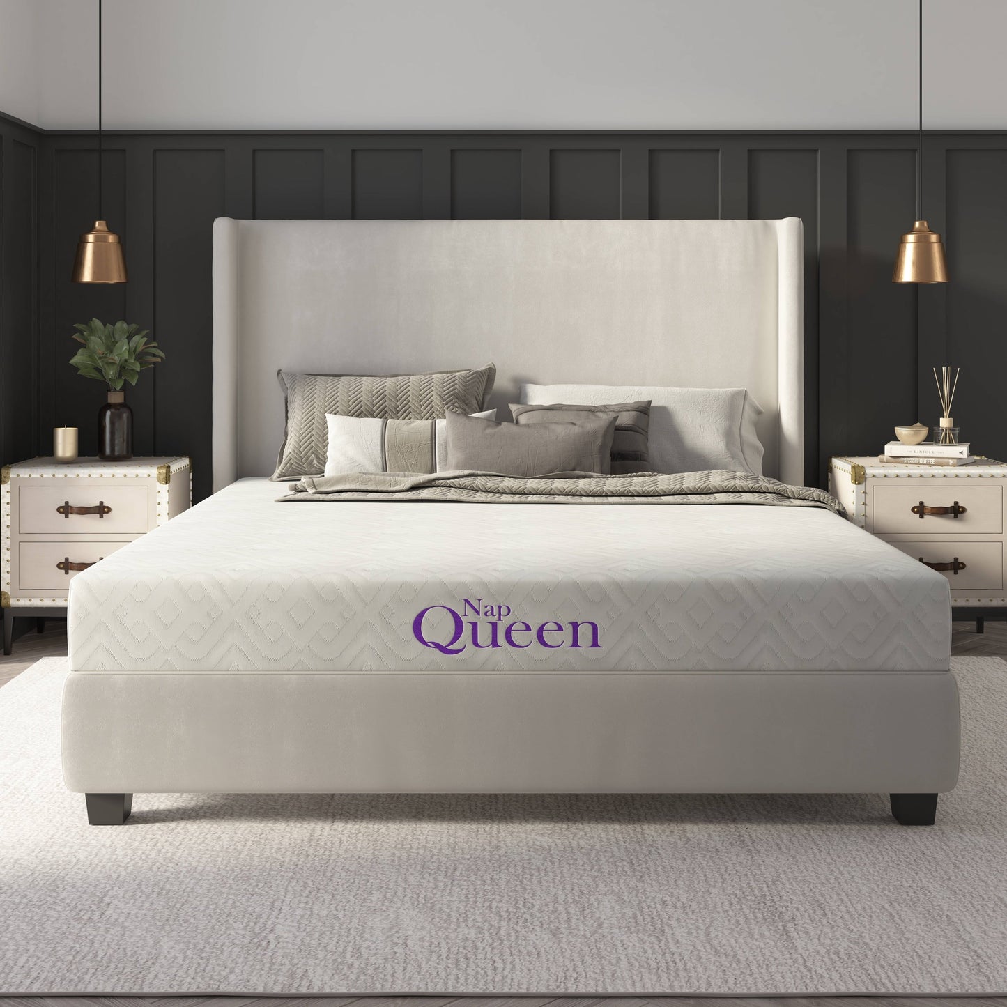 Matelas NapQueen Elizabeth 8 en mousse à mémoire de forme avec gel de refroidissement