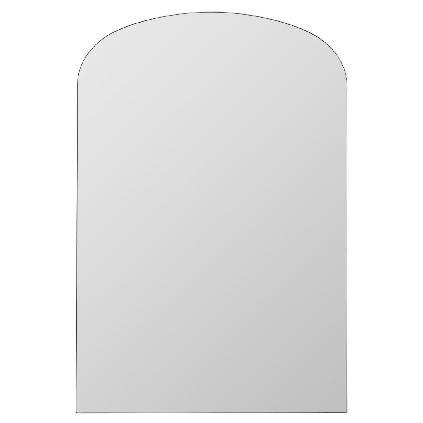 Grand miroir de sol Natalia Argent