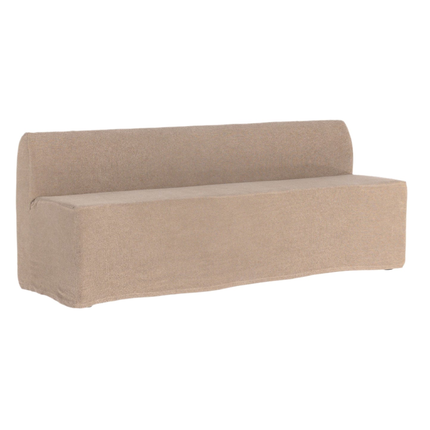 Banc de salle à manger avec housse amovible en Neem