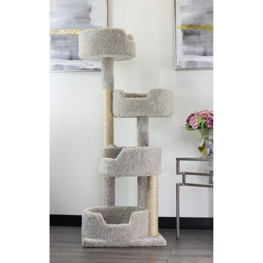 Nouvelle tour à plusieurs niveaux pour chats de la marque Cat Condos