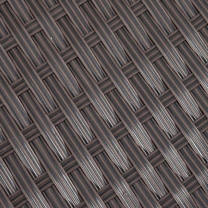 Ensemble de canapé d'angle en osier résistant aux intempéries Newton de Christopher Knight Home