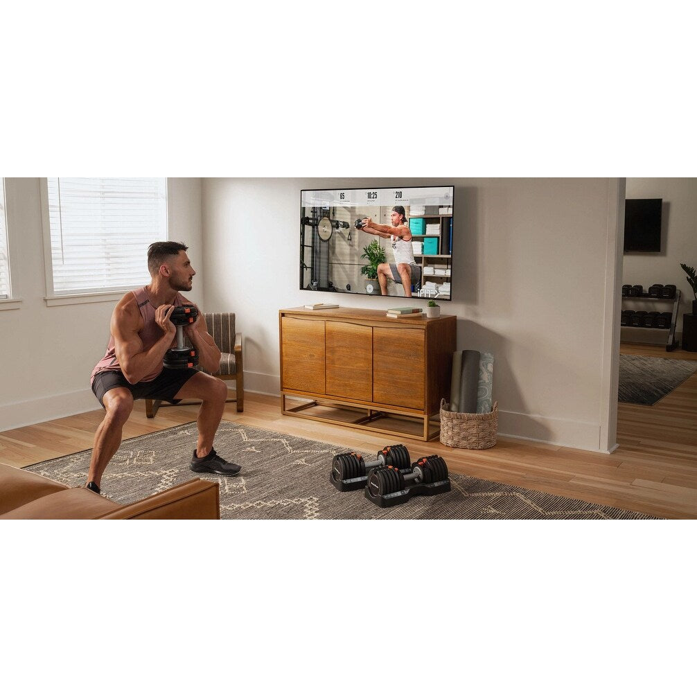 Ensemble de haltères Select-a-Weight de 55 lb de NordicTrack