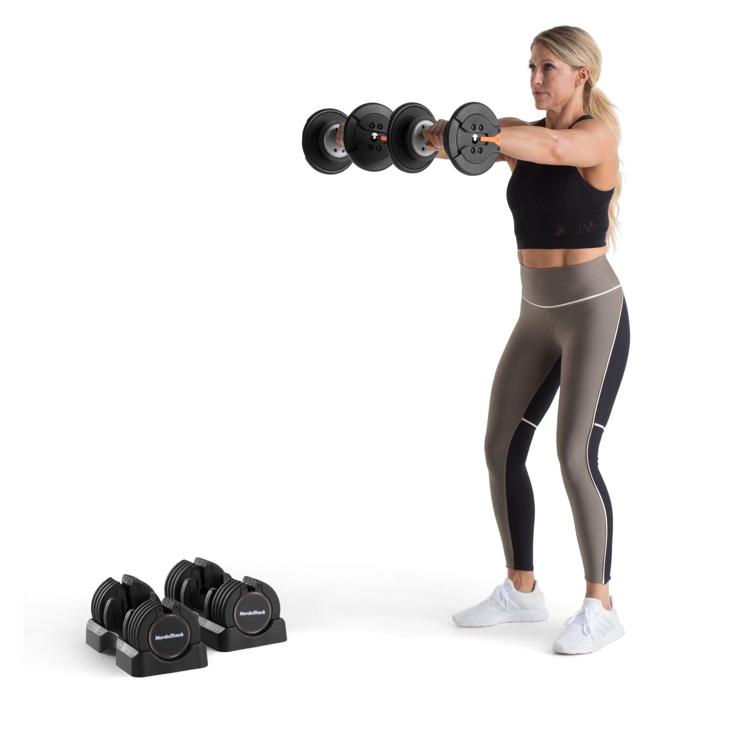 Ensemble de haltères Select-a-Weight de 55 lb de NordicTrack