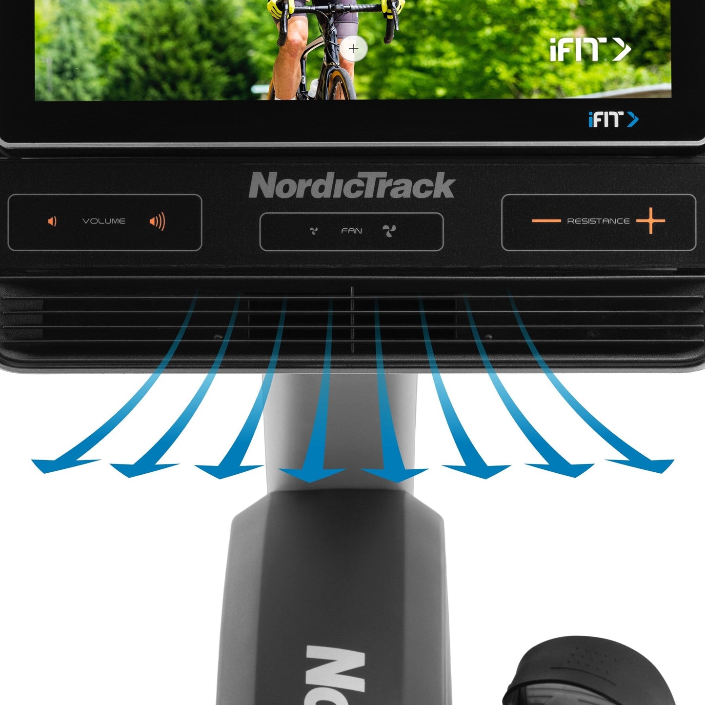 NordicTrack Commercial Series R35 ; vélo d'exercice semi-allongé compatible iFIT avec écran tactile de 14 pouces