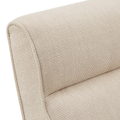 Fauteuil inclinable Notker de 65 cm de large, style milieu de siècle, par iNSPIRE Q Modern