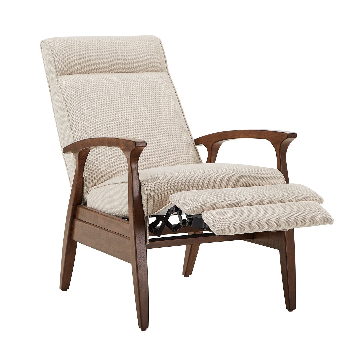 Fauteuil inclinable Notker de 65 cm de large, style milieu de siècle, par iNSPIRE Q Modern