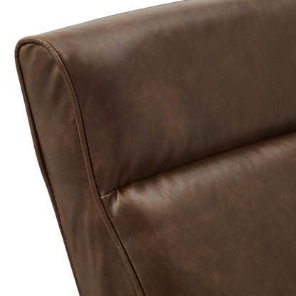 Fauteuil inclinable Notker de 65 cm de large, style milieu de siècle, par iNSPIRE Q Modern