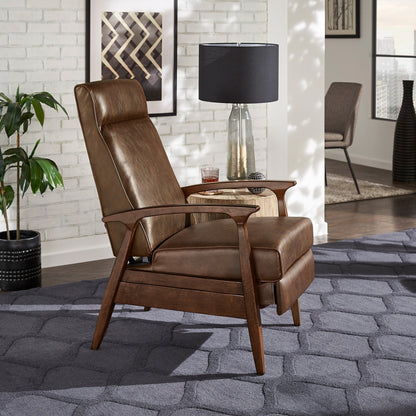 Fauteuil inclinable Notker de 65 cm de large, style milieu de siècle, par iNSPIRE Q Modern