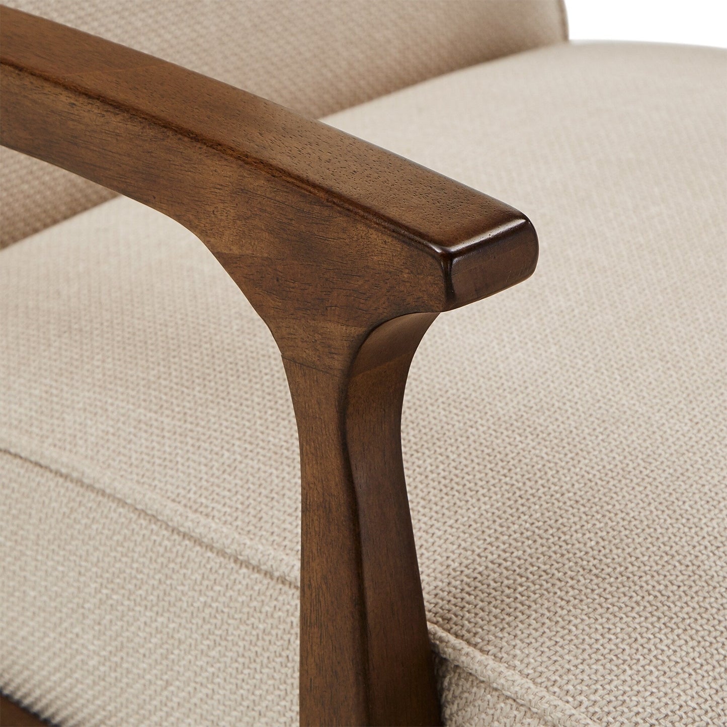 Fauteuil inclinable Notker de 65 cm de large, style milieu de siècle, par iNSPIRE Q Modern