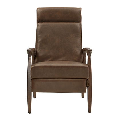Fauteuil inclinable Notker de 65 cm de large, style milieu de siècle, par iNSPIRE Q Modern