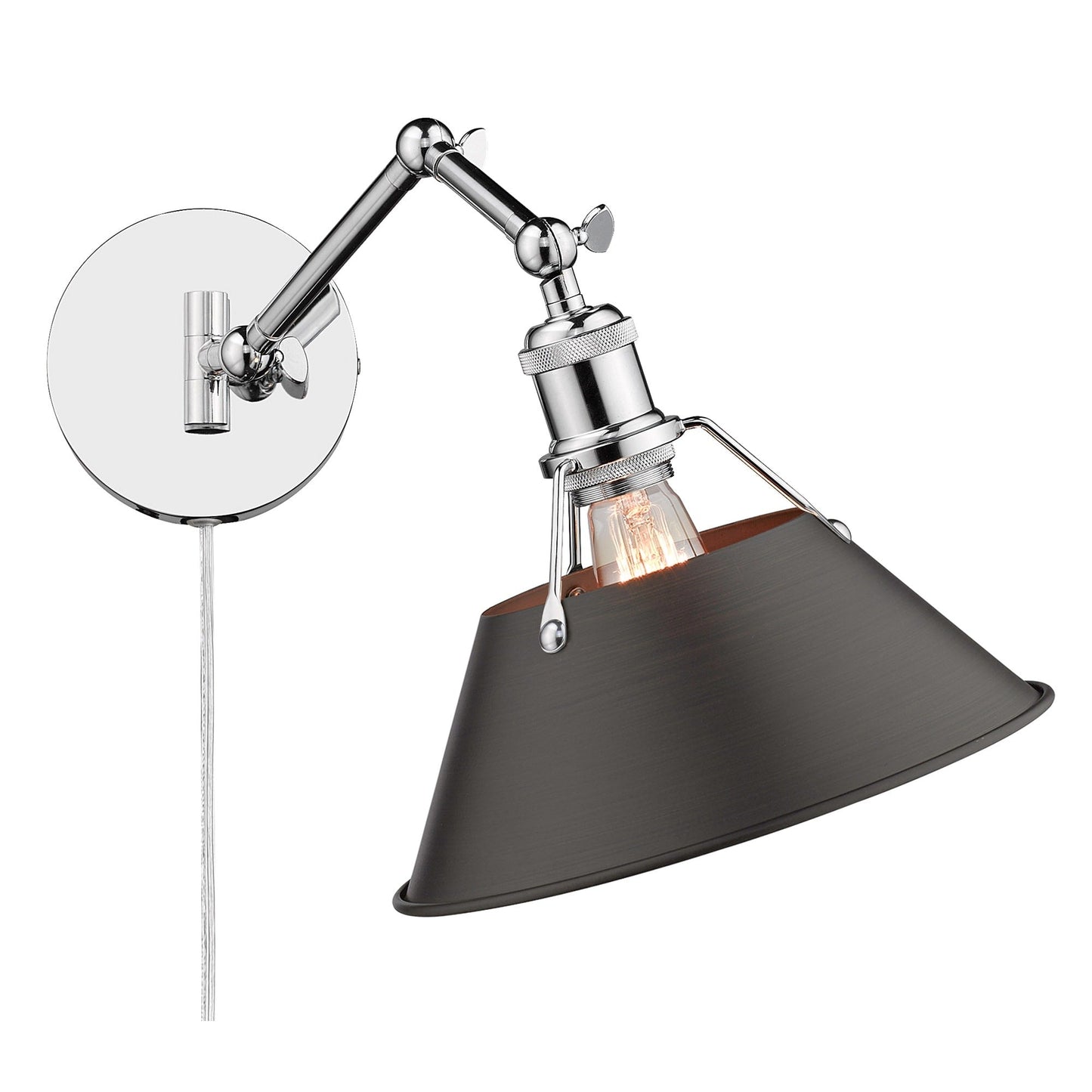 Applique murale articulée à 1 lumière Orwell