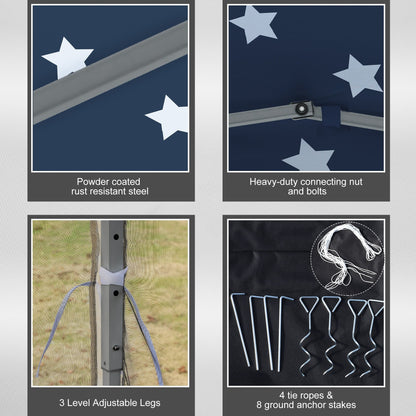 Outsunny Carriole de jardin à 2 roues, capacité de 100 kg, avec poignée ergonomique, pour jardin, cour, terrasse, balcon, etc.