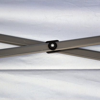 Caravane Pop-up Outsunny robuste avec cadre solide, toit pare-UV, sac de transport pour patio, jardin, plage, arrière-cour