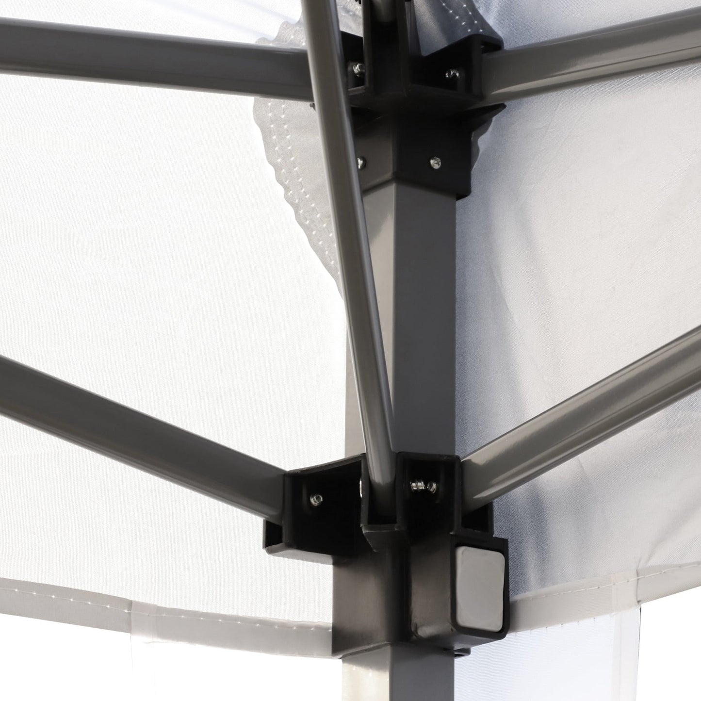 Caravane Pop-up Outsunny robuste avec cadre solide, toit pare-UV, sac de transport pour patio, jardin, plage, arrière-cour