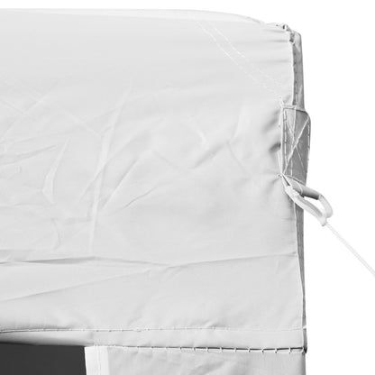 Caravane Pop-up Outsunny robuste avec cadre solide, toit pare-UV, sac de transport pour patio, jardin, plage, arrière-cour